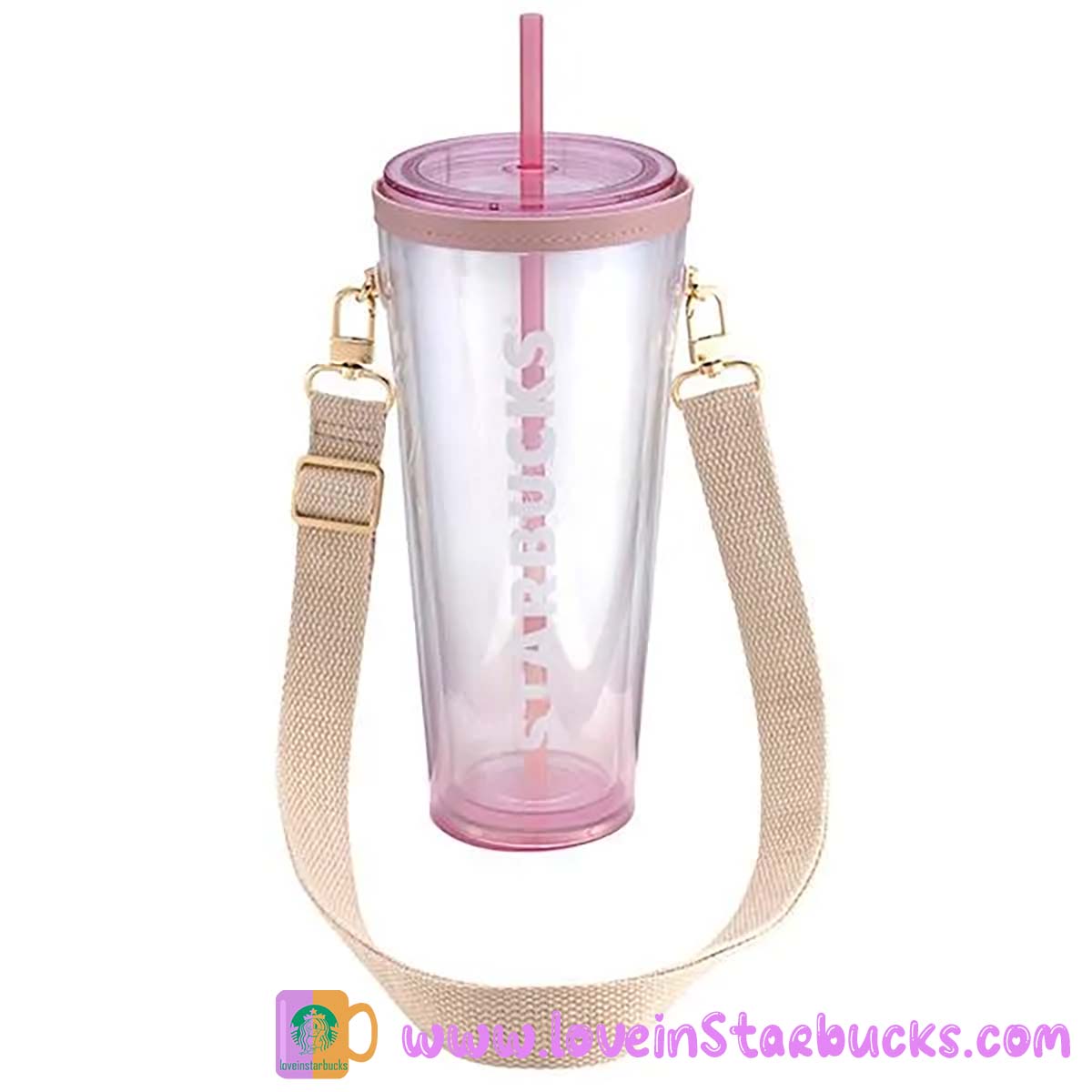 Starbucks full deals cherry blossom cold cup 24oz