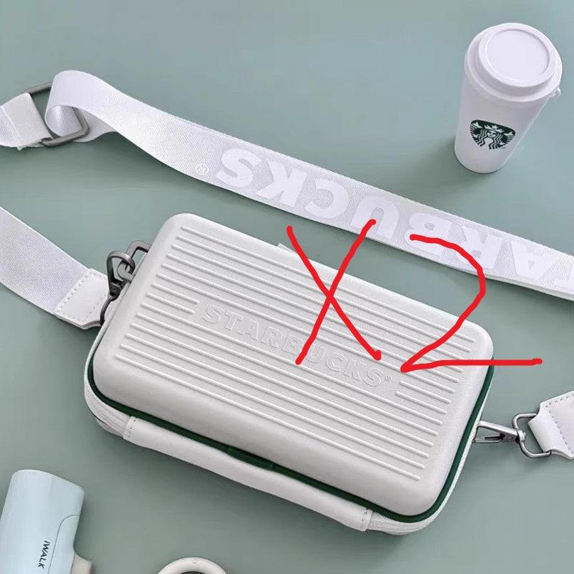 Starbucks China mini suitcase bag - without gift card Starbucks loveinstarbucks