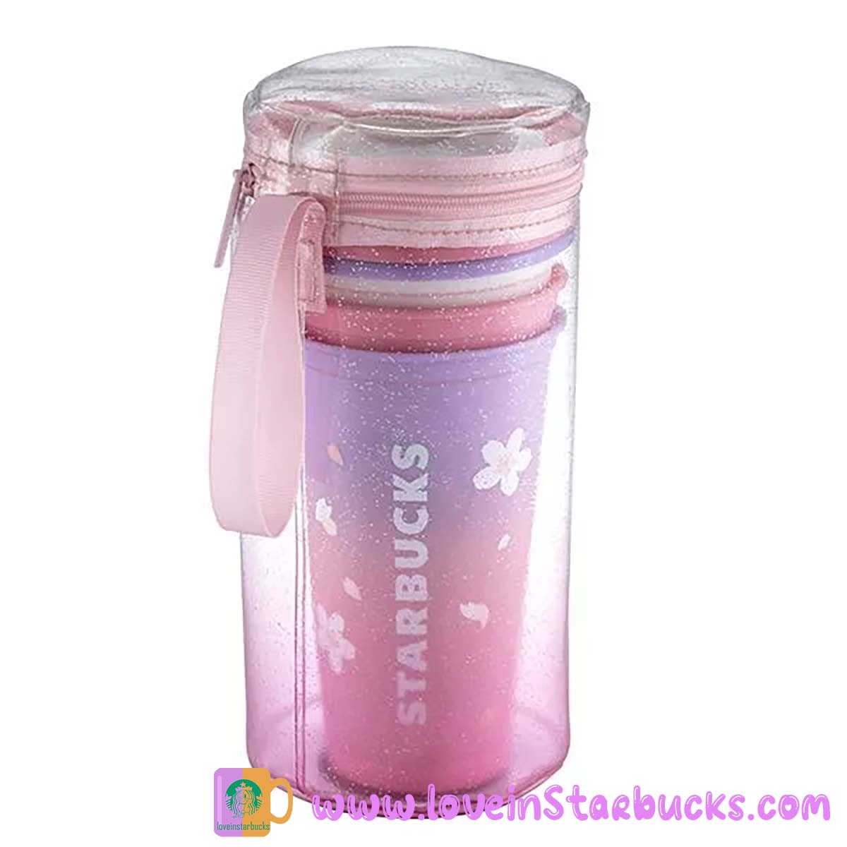 Starbucks Sparkling Pink Stainless Steel Cold Cup