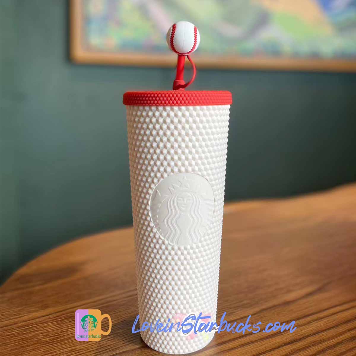 Starbucks tumbler Taiwan FuLong exclusive chrome blue , rock oil sick and baseball studded cups Starbucks loveinstarbucks