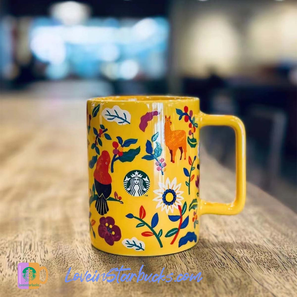 Starbucks 2023 China Coffee origins series Peruvian Chunkui mug 384ml