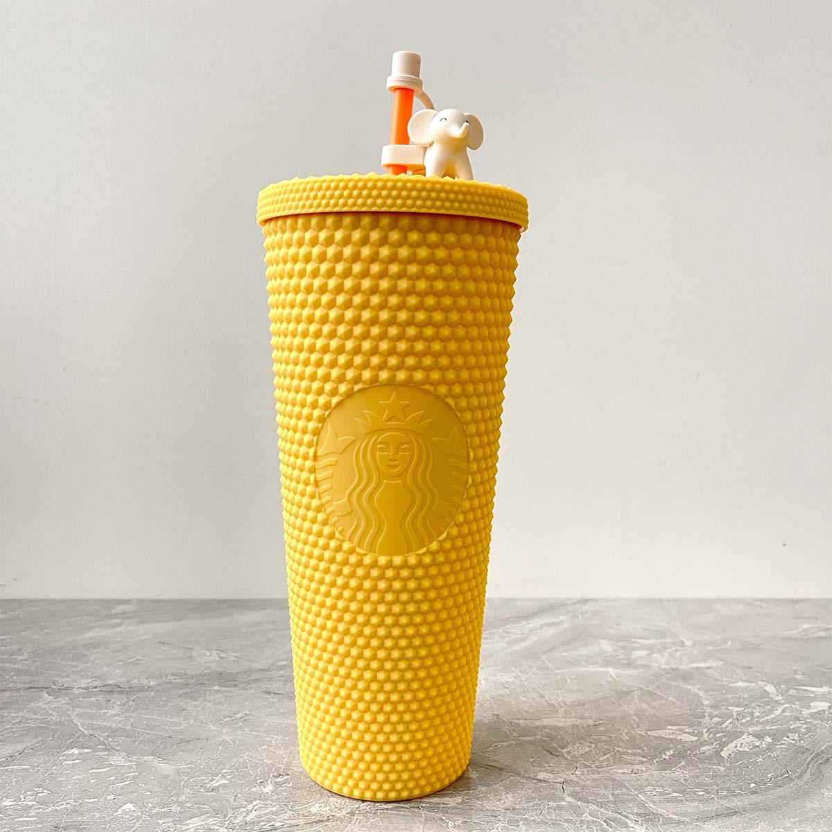 Starbucks Tumblers bling rainbow / watermelon summer OMBRE and yellow