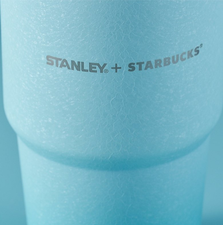 Starbucks 2022 China Summer Carousel 20oz Blue Gradient Double Wall Glass  Cup