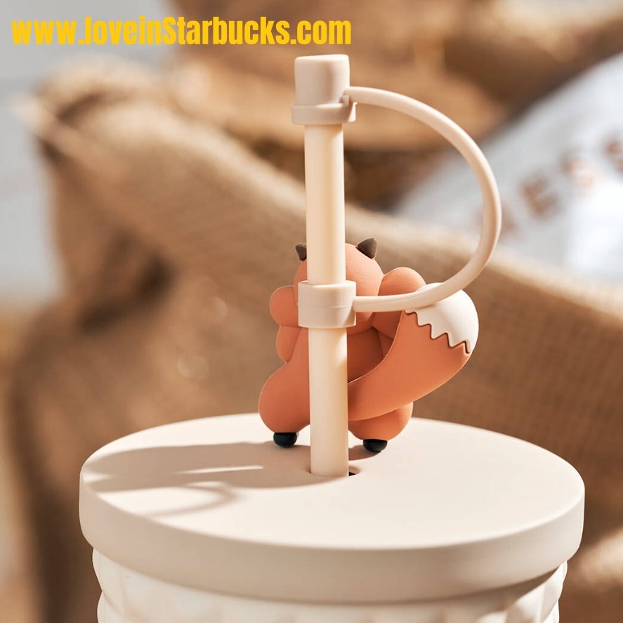 Starbucks 2022 autumn forest cute squirrel Stainless steel cup 16oz Starbucks loveinstarbucks