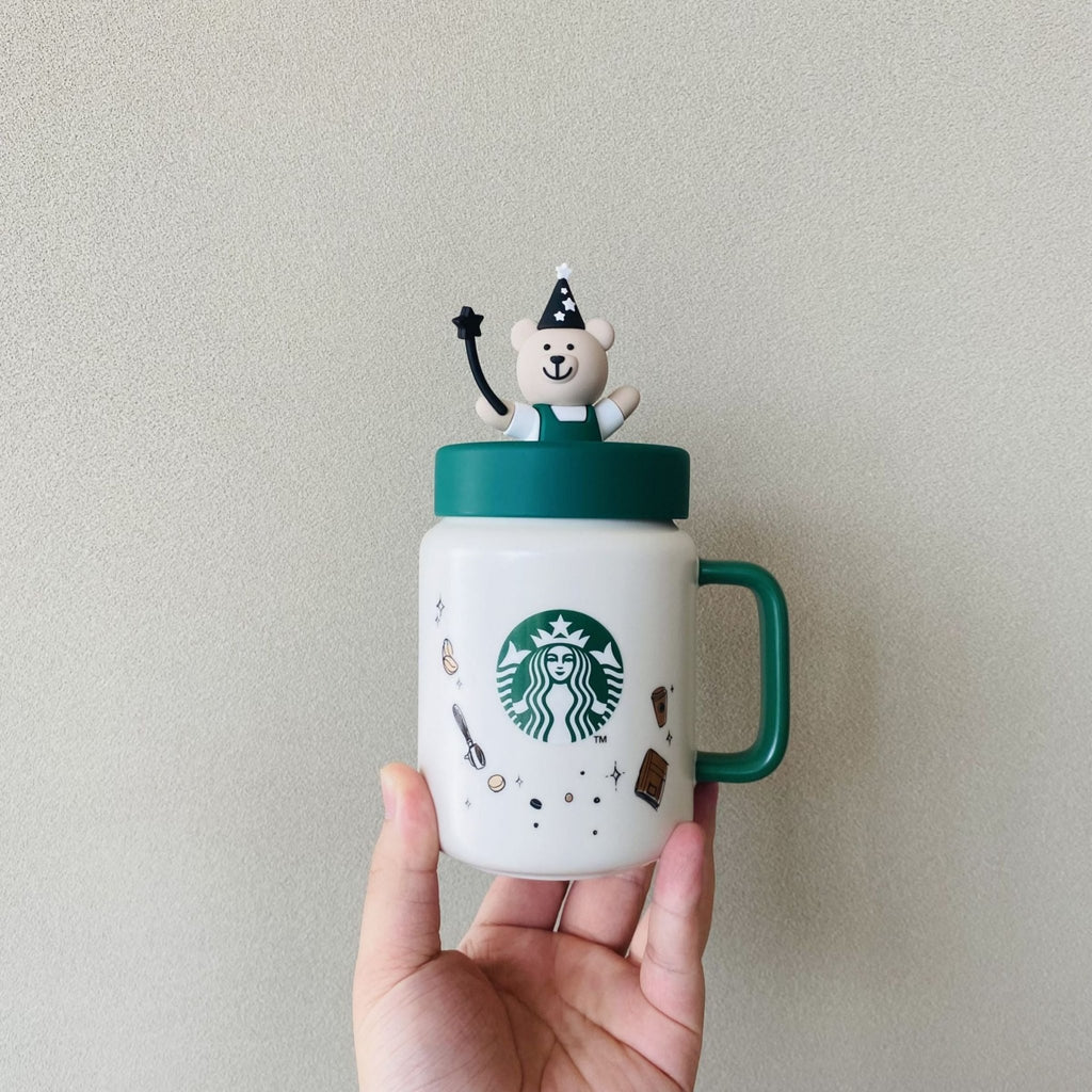 Starbucks 2022 China Green season Mason Ceramic Mug 435ml - loveinstarbucks