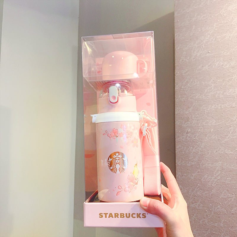 Starbucks 2022 China sakura double head thermos cup 550ml - loveinstarbucks