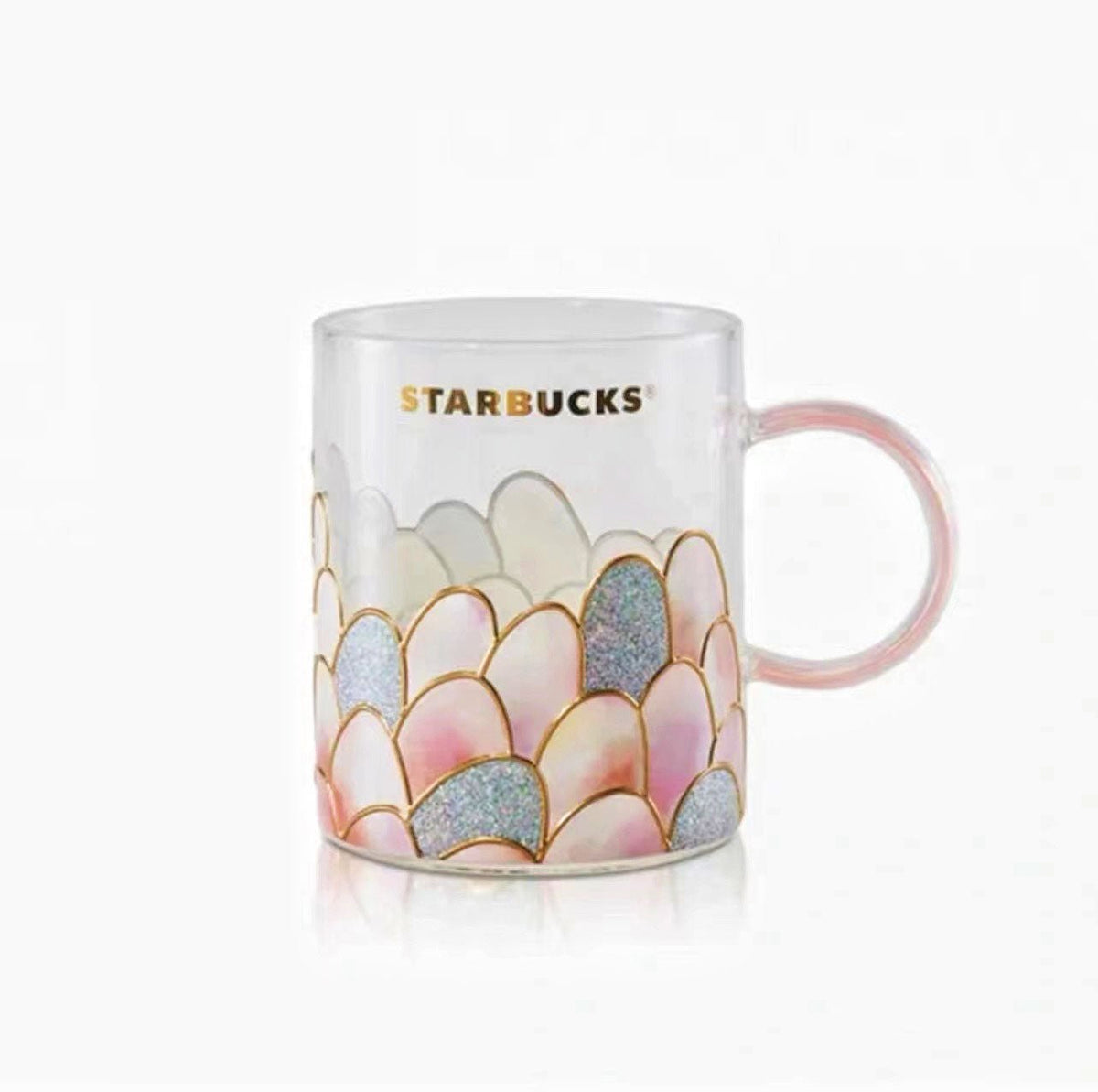 Starbucks China - 50th Anniversary - 5. Rose Gold Fish Scales Stainles —  USShoppingSOS