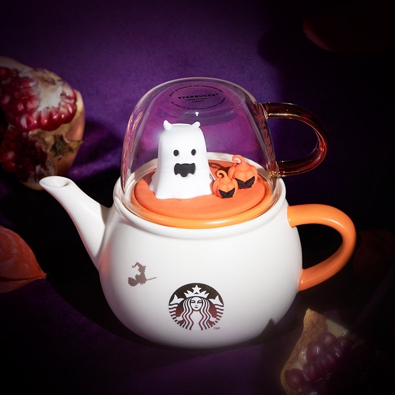 Starbucks China 2022 Halloween teapot