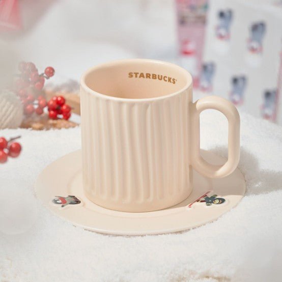 Starbucks China 2022 Xmas-2nd-online Cup and plate set
