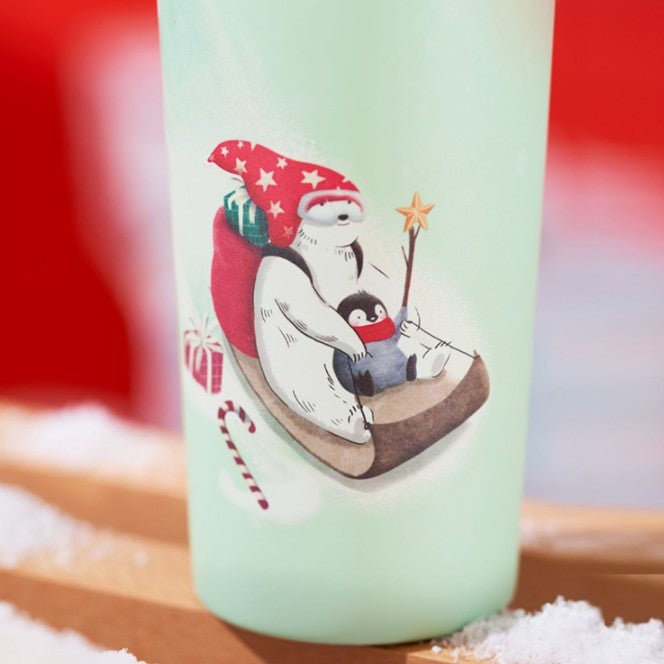 Starbucks China 2022 Xmas-2nd-online happy snow mug 473ml