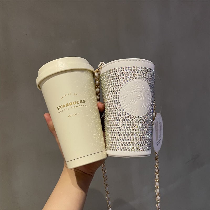 Starbucks China White Gold Stainless Tumbler – Ann Ann Starbucks