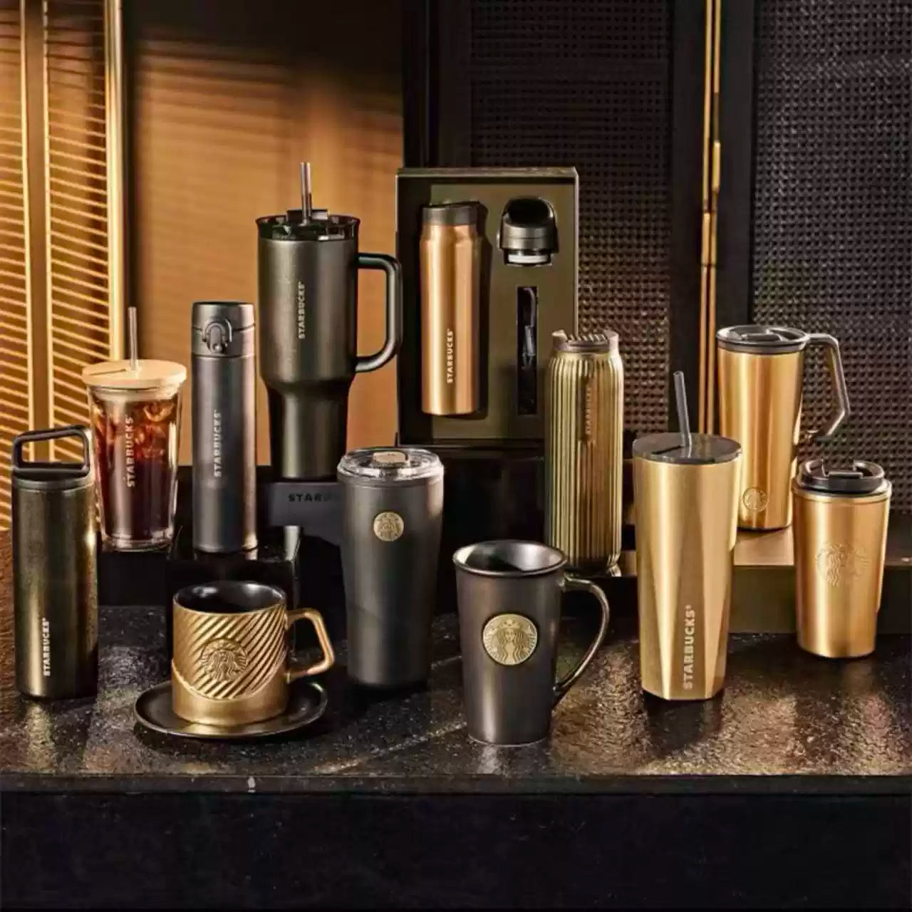 Starbucks China 2025 Gold Collection