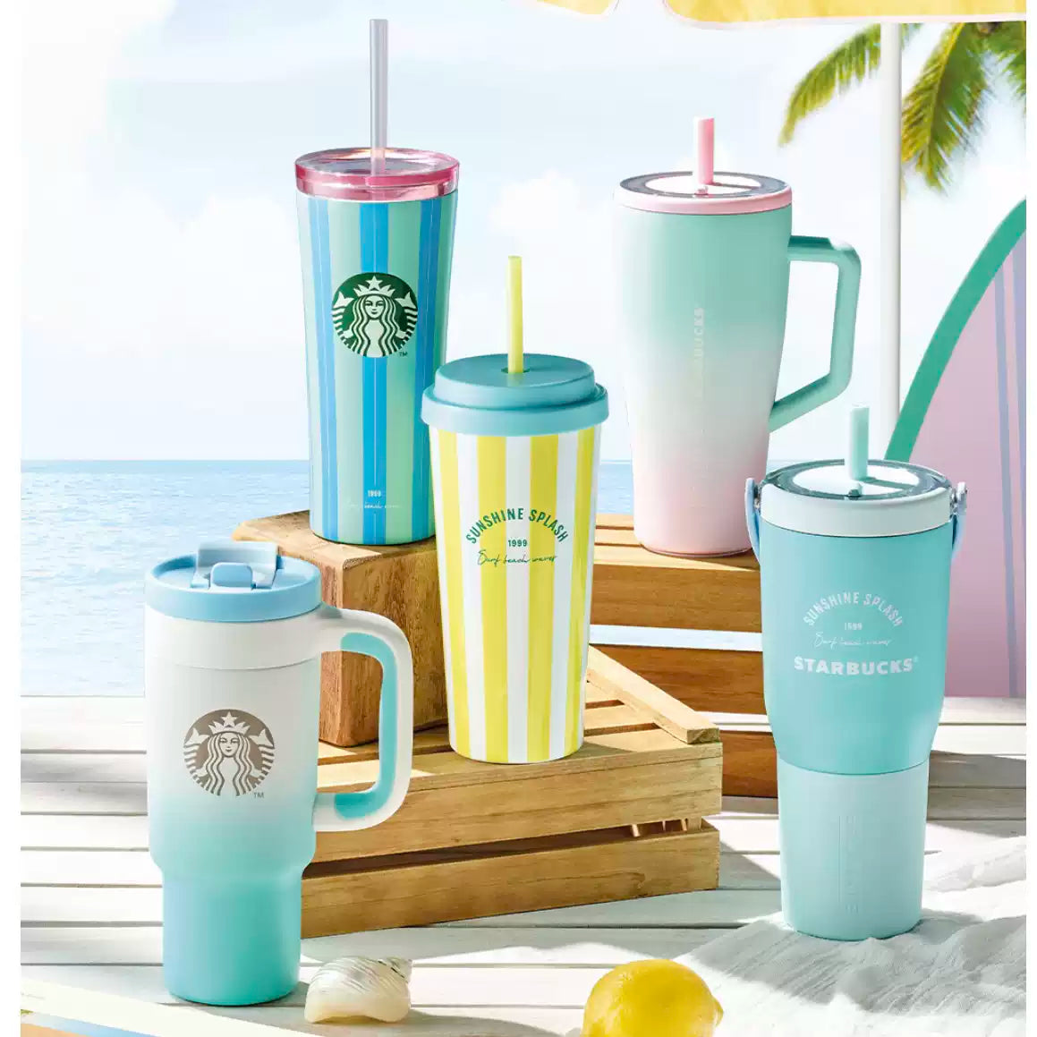 Starbucks Korea 2025 Steven Harrington Collaboration Series