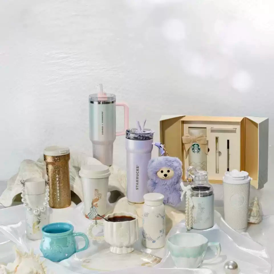 Starbucks Romantic Ocean Anniversary Series