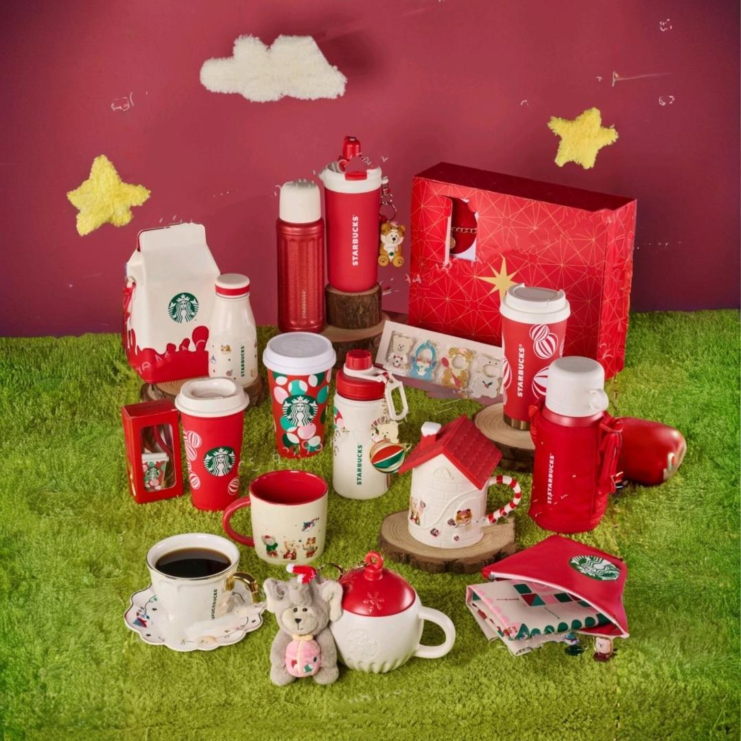 Starbucks China 2024 Christmas cute Winter