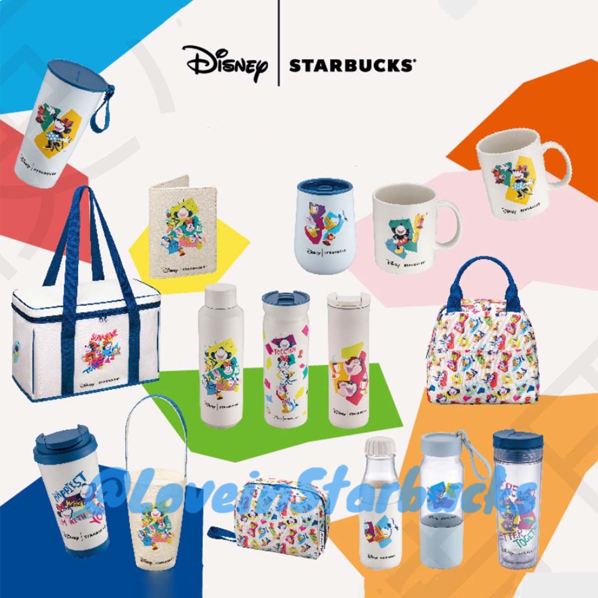 Starbucks Disney co-branded Taiwan 2024 series