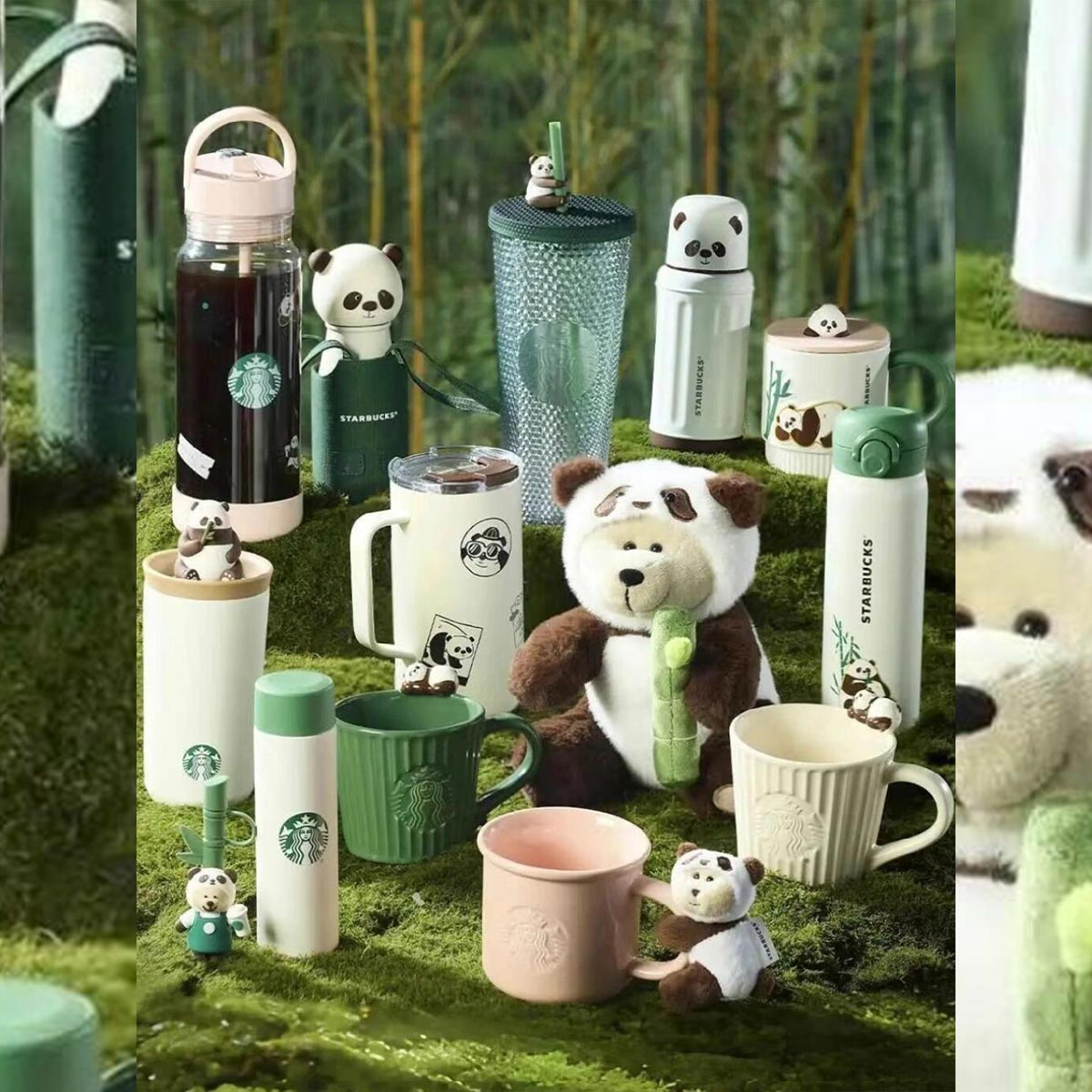 Starbucks China Traveling Panda series