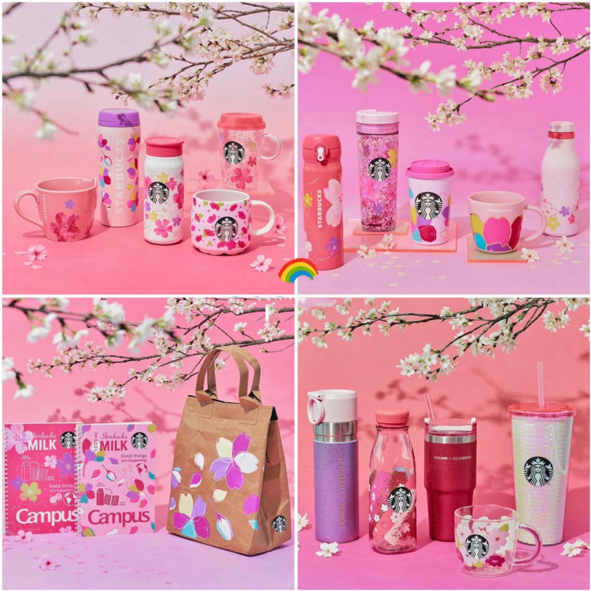 Starbucks Japan 2024 Sakura series