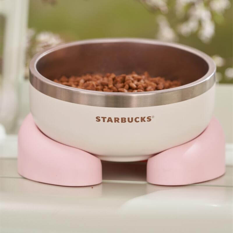 Starbucks China 2024 spring walk series pet bowl