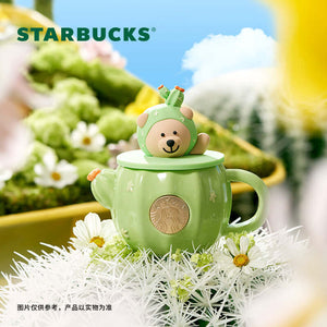 Starbucks China 2024 Succulent series green mug 350ml