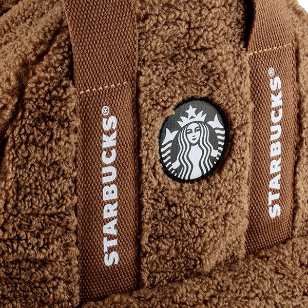 Starbucks Taiwan brown backpack bag