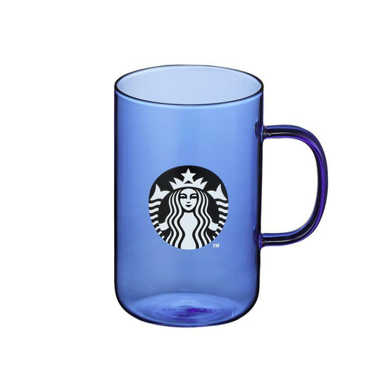 Starbucks Korea 2024 summer ocean blue glass 500ml