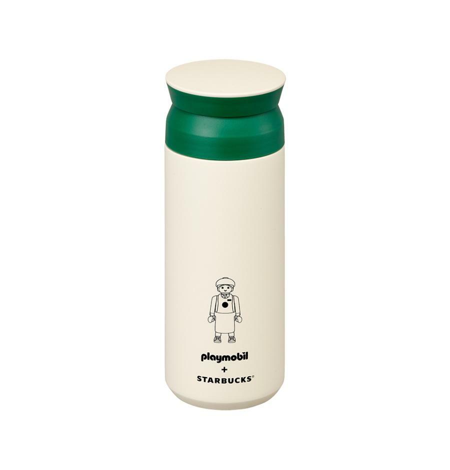 Starbucks Korea 2024 playmobil co-brand white Stainless steel cup 500ml