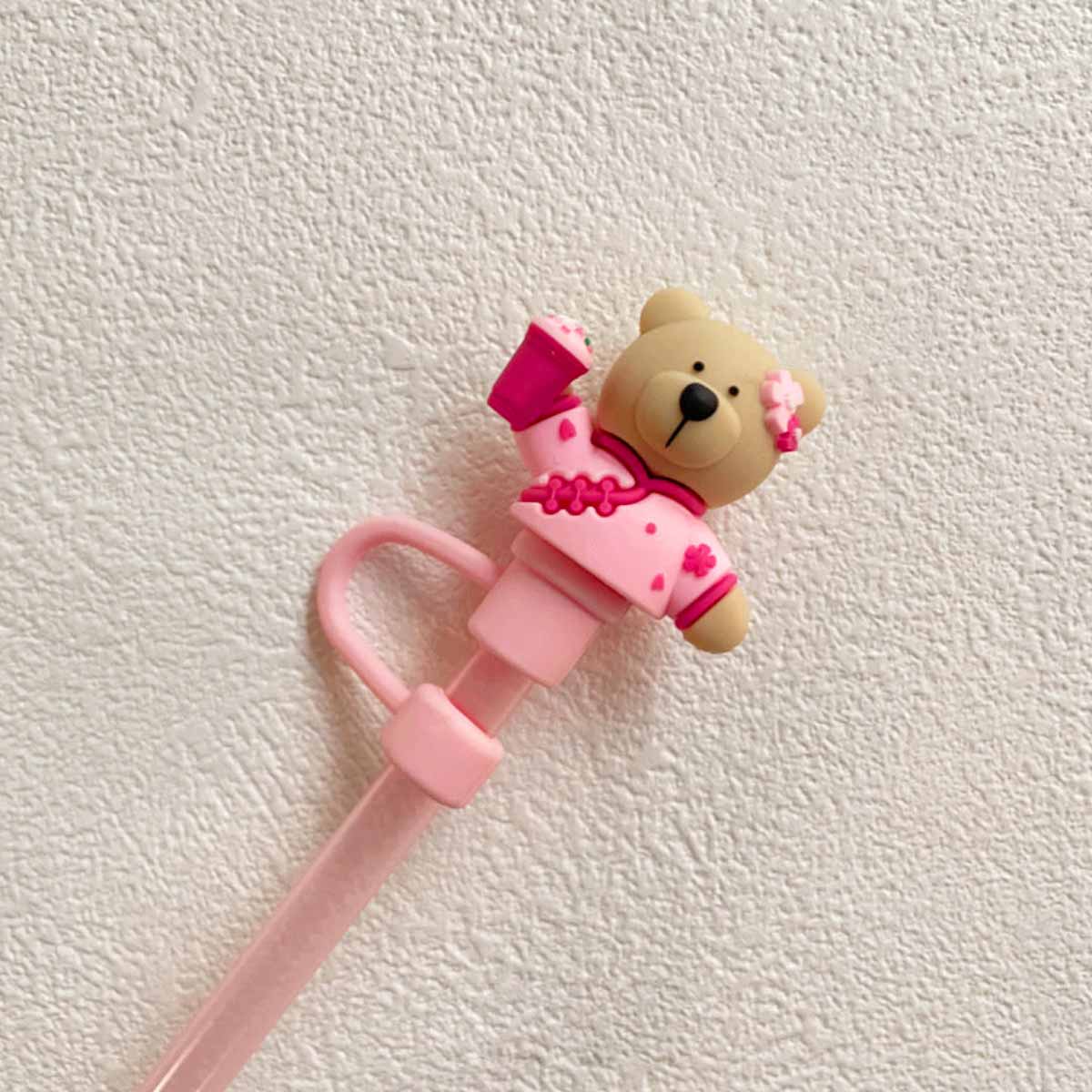 Not Starbucks product, Sakura Bear Topper, ONLY topper  ,DONOT include Straw , DONOT sell alone