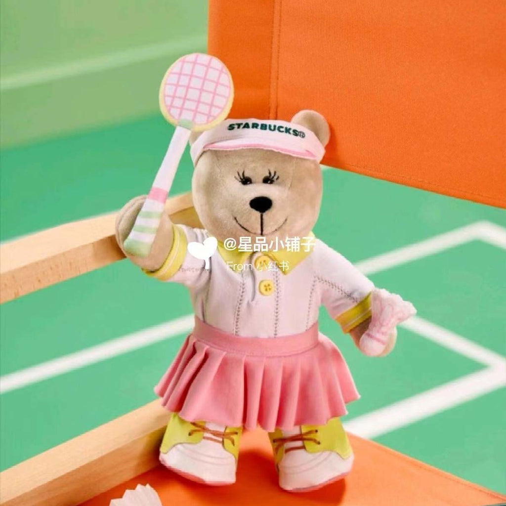 Starbucks China 2024 Badminton Series bearista doll