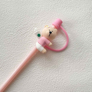 Not Starbucks product, Pink winged Bear Topper, ONLY topper  ,DONOT include Straw , DONOT sell alone