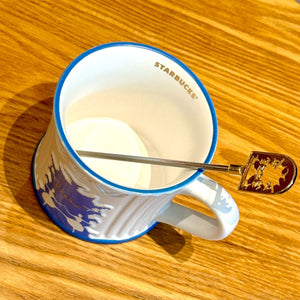 Starbucks China 2023 Andersen paper-cut series embossed mug 335ml
