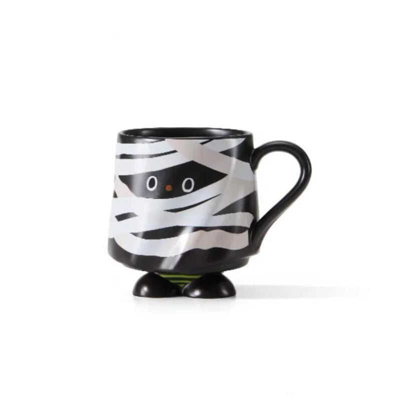 Starbucks China 2024 Halloween Green Ghost online ceramic mug 355ml