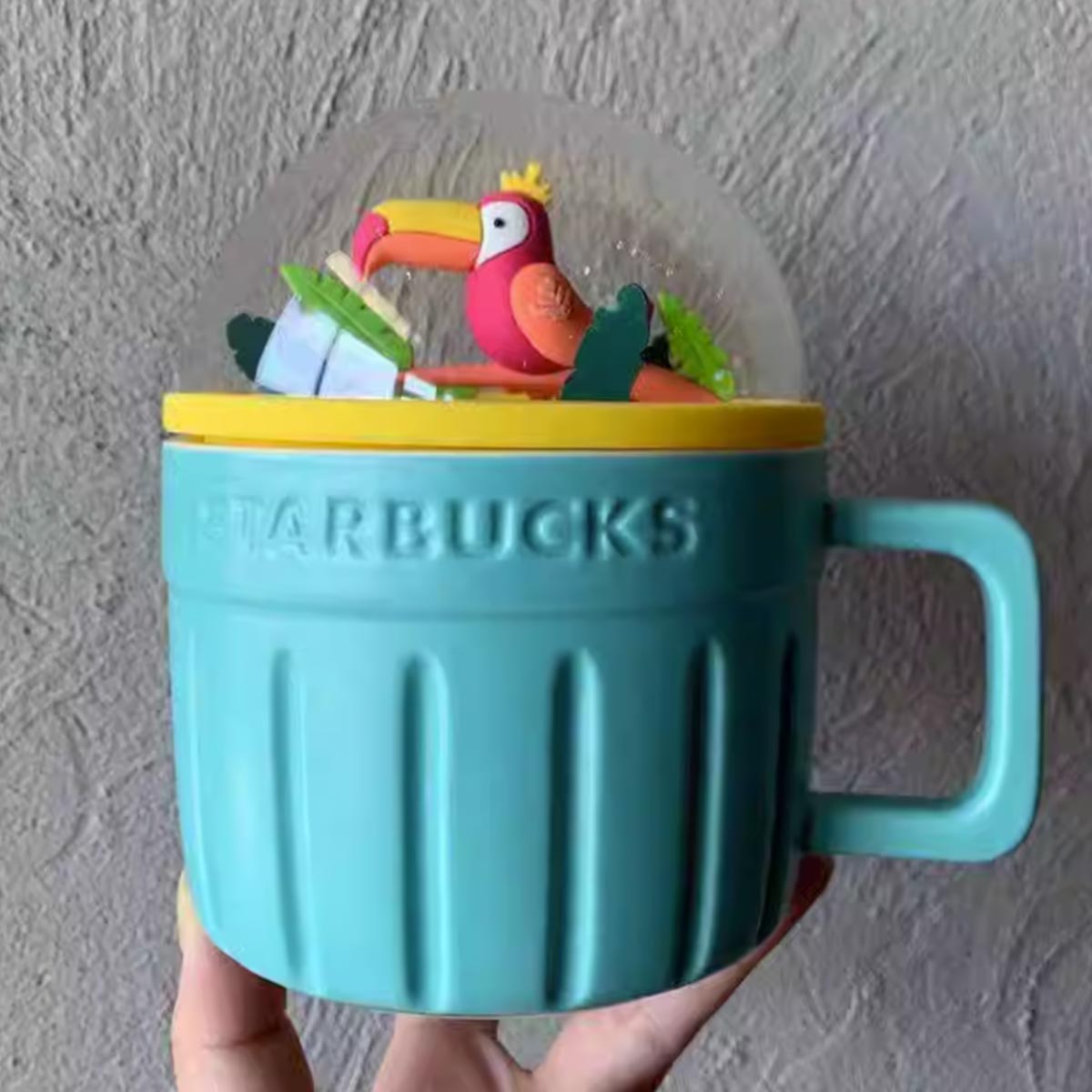 Starbucks China 2021 Colorful jungle contigo Straw cup 473ml