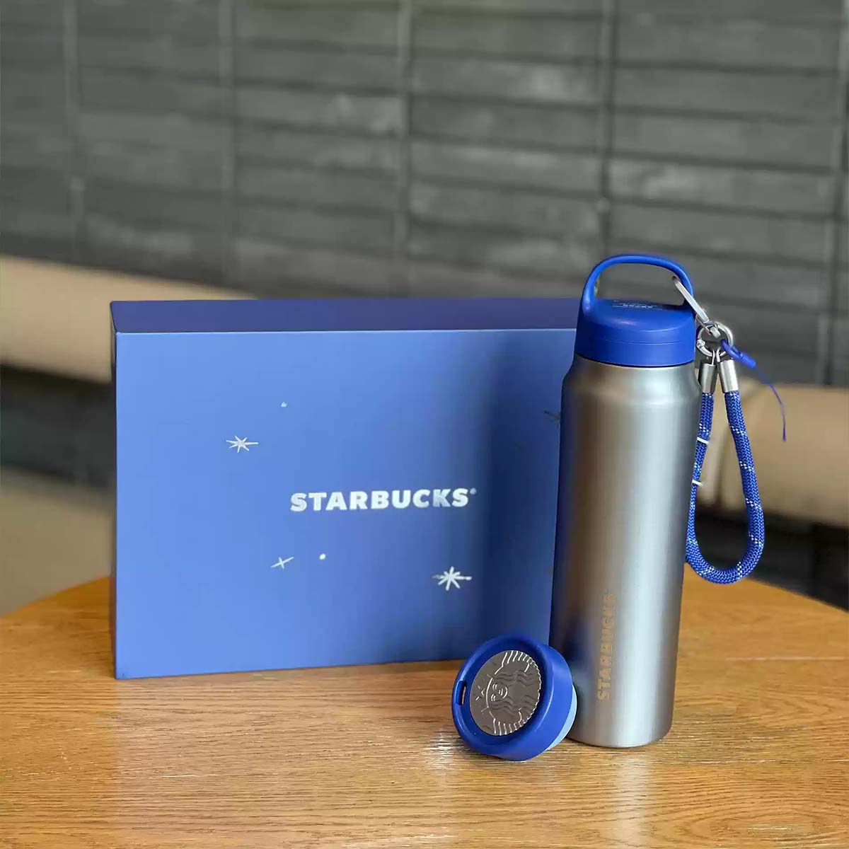 Starbucks China 2024 Autumn Reunion Under the Full Moon Stainless steel thermos cup with gift box