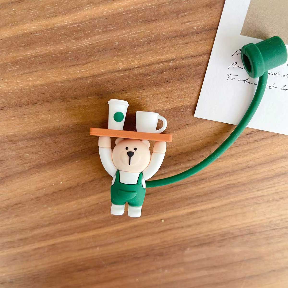 Not Starbucks product, Barista Bear Topper, ONLY topper  ,DONOT include Straw , DONOT sell alone