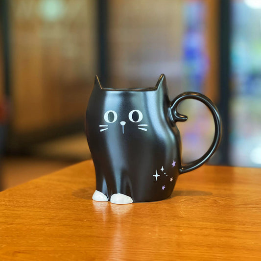 Starbucks Taiwan 2021 Halloween Black Cat Summoning Art Mug 355ml