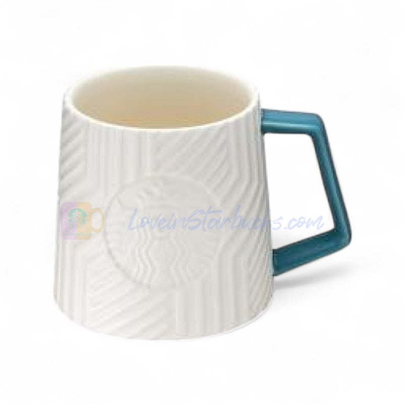 Starbucks Taiwan 2025 Summer1 series white mug 355ml