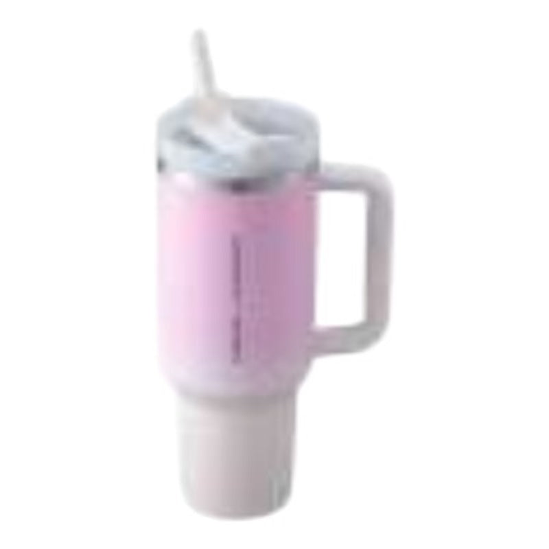 pre-order Starbucks Taiwan2026 Valentine's Day Stanley Romantic Pink Stainless Steel Straw Cup 1183ml 40oz