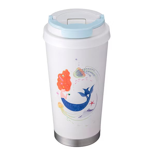 Taiwan Starbucks 2025 Ocean Siren series Stainless Steel Cup 473ml