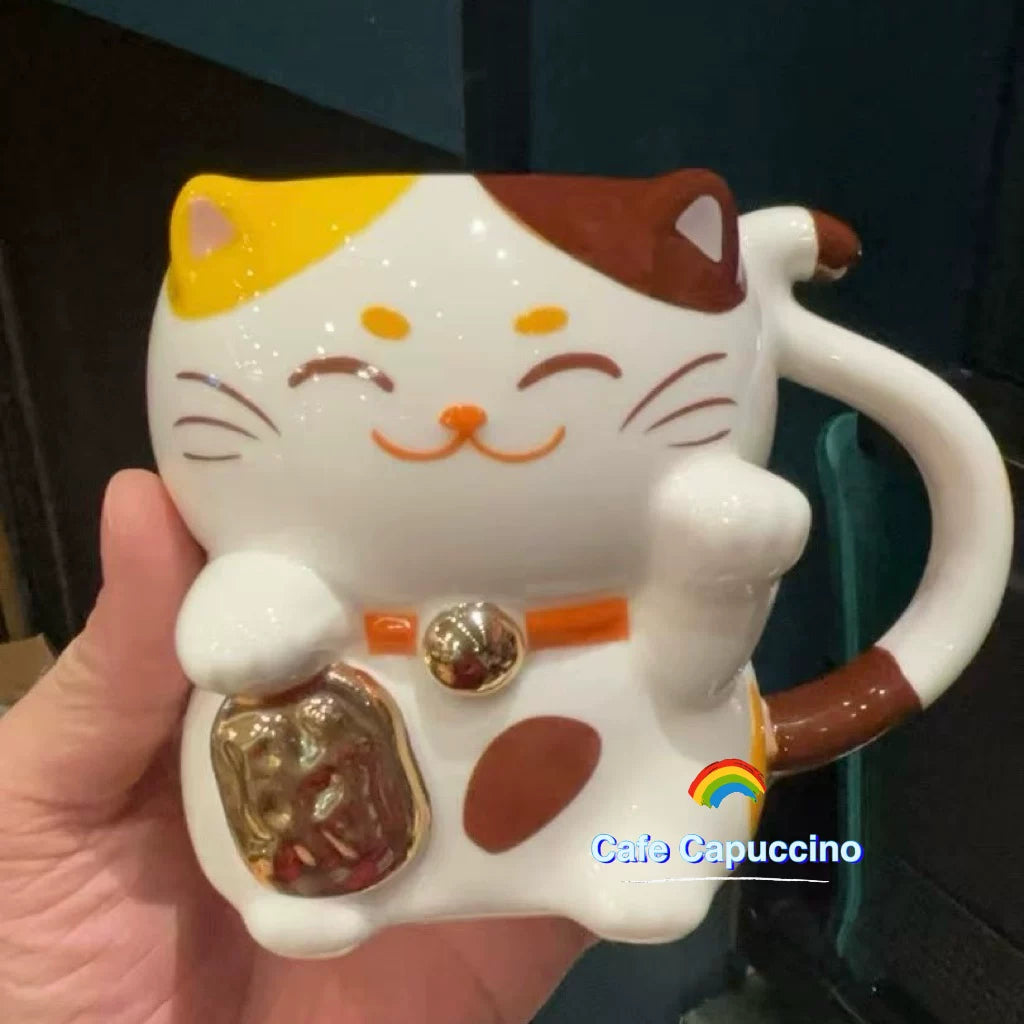 Starbucks Hong Kong Macau 2026 Year of the Horse Series Lucky Cat Mug