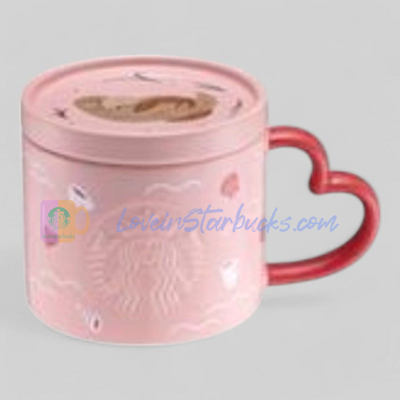 Starbucks Taiwan 2025 Valentine's Day Ceramic mug 296ml