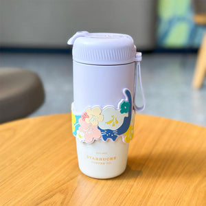 Starbucks tumbler China 2023 Summer blooming Stainless steel accompanying cup 510ml