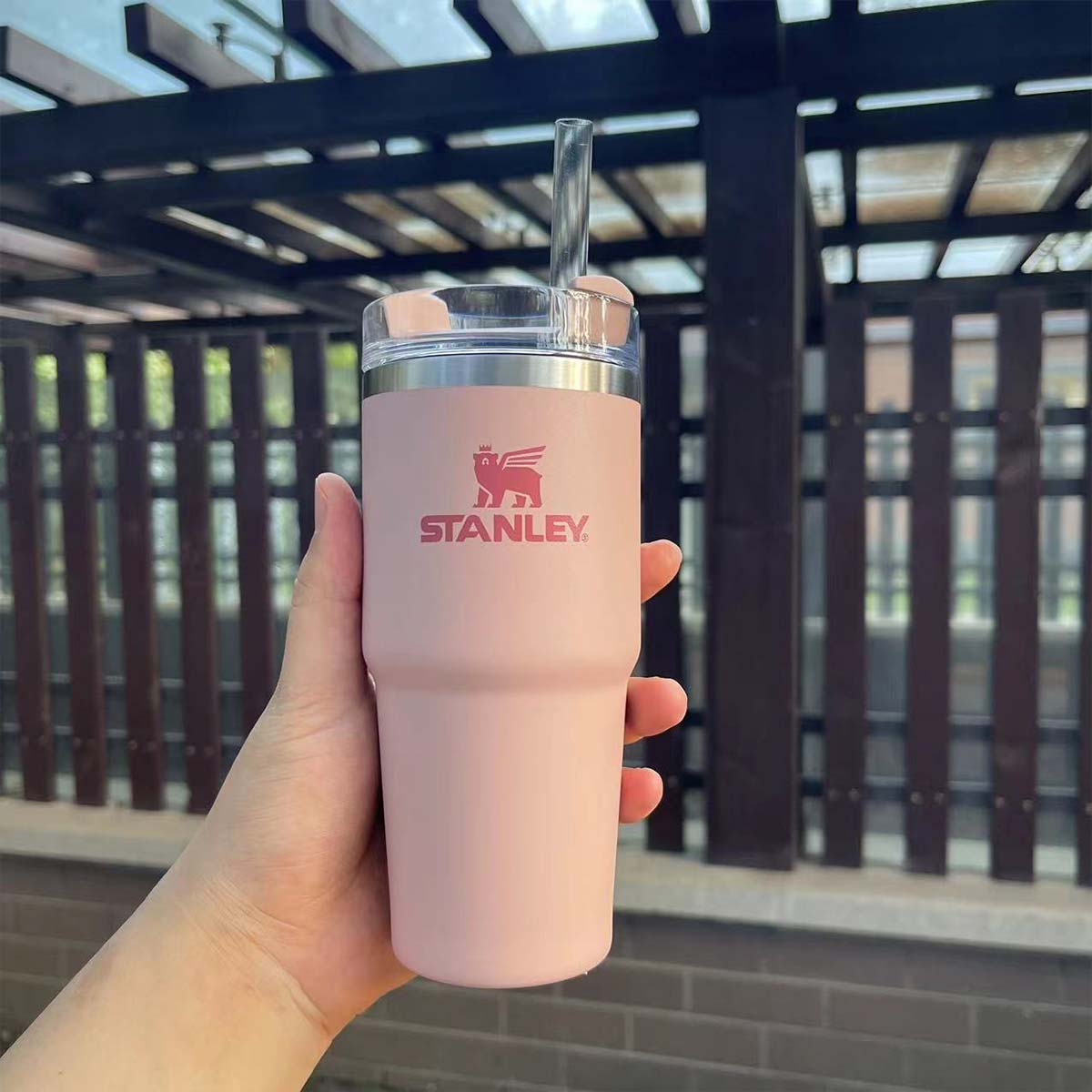 Stanley Quencher H2.0 Tumbler Dusk pink 14oz