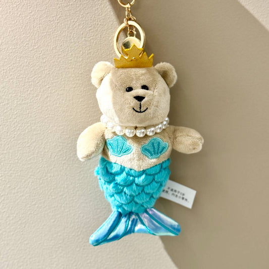 Starbucks China 2024 25th Anniversary Autumn Bear store manager mermaid shaped ornament