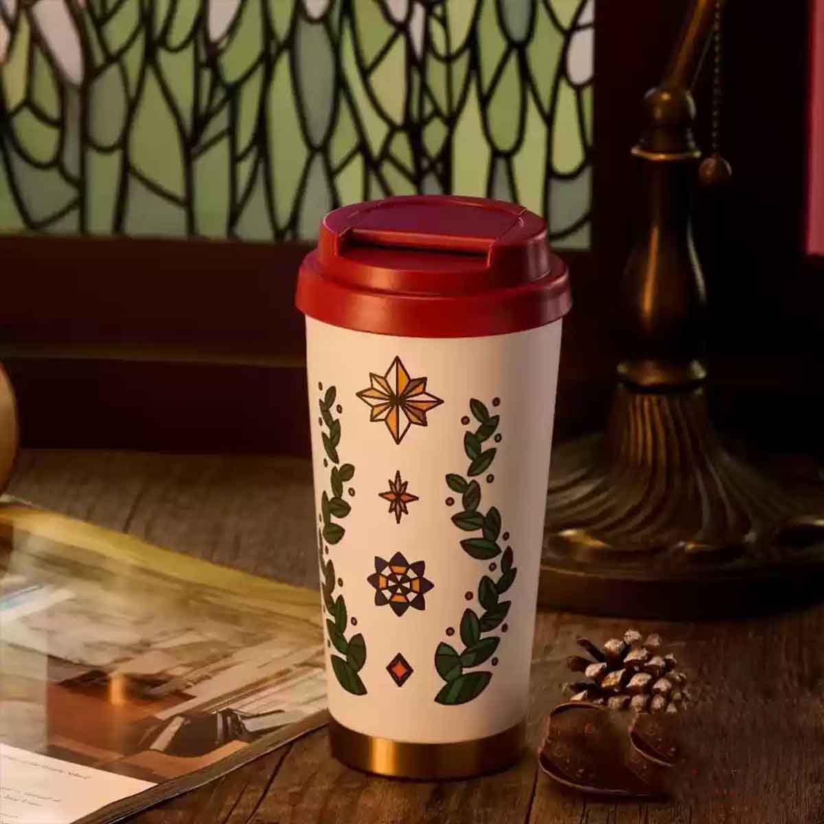 Starbucks China 2024 Christmas Colorful Kaleidoscope Series Stainless steel insulated cup 473ml