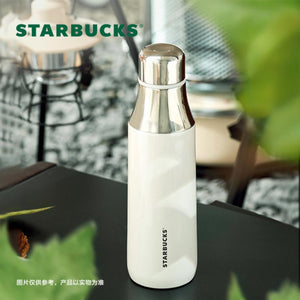 2023 China Starbucks Mirror series Simple double layer stainless steel cup 500ml