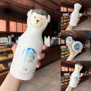 Starbucks China 2021 Environmentalism Future Bear thin mouth thermos cup 430ml