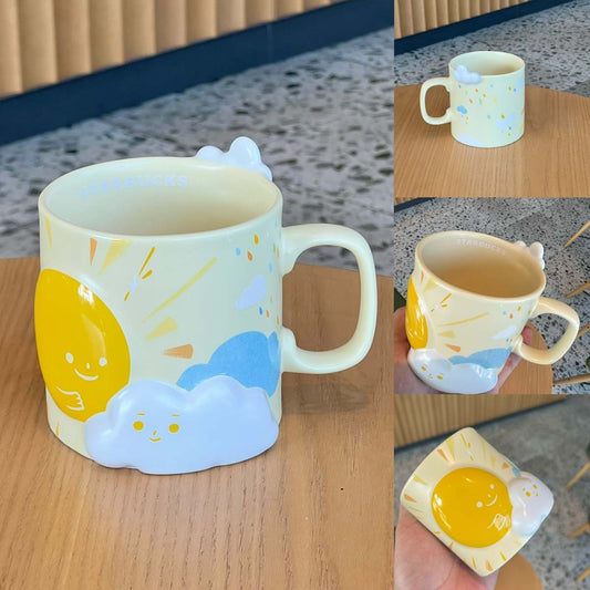 Starbucks China 2024 Summer Shine Rain Series mug 414ml