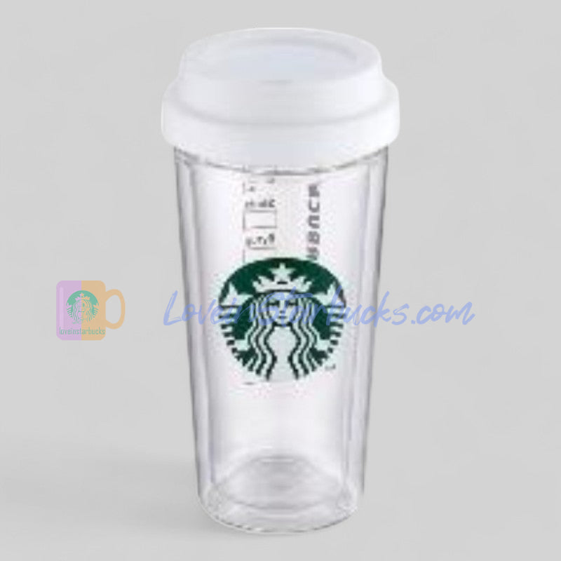 Starbucks Taiwan 2024 winter series glass cup 400ml