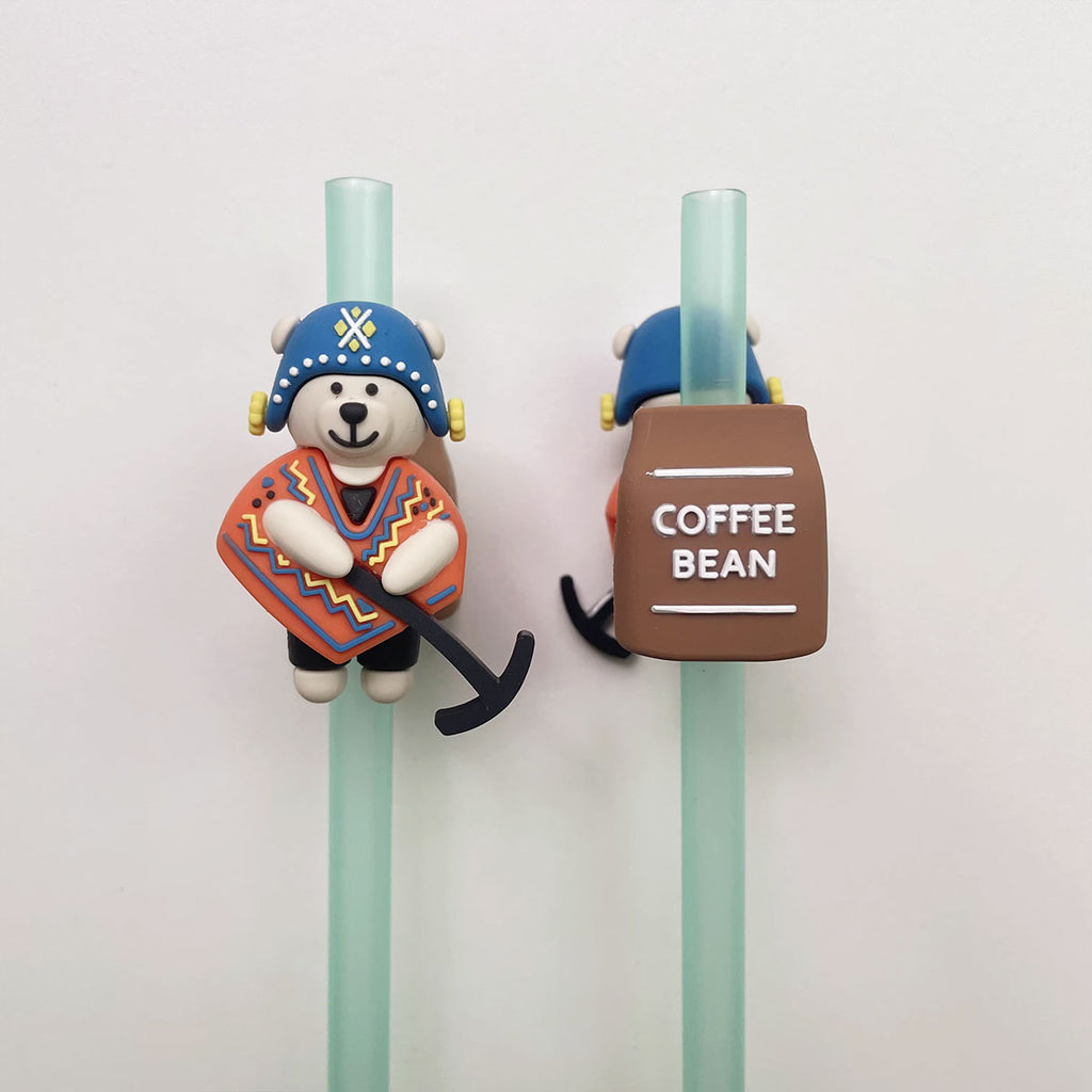 Not Starbucks product, Coffee farmer Bear Topper, ONLY topper  ,DONOT include Straw , DONOT sell alone